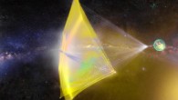 The main idea behind the Breakthrough Starshot Initiative is to send light-propelled nanocrafts to the Alpha Centauri system within the next generation. Image credit: Breakthrough Initiatives.