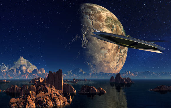 According to Prof. Limoli and co-authors, deep space travel poses a real and unique threat to astronauts. Image credit: Das Wortgewand.