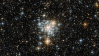 This image, taken by the NASA/ESA Hubble Space Telescope, shows the open star cluster NGC 299. Image credit: NASA / ESA / Hubble.