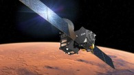 ESA’s ExoMars Trace Gas Orbiter at Mars. Image credit: D. Ducros / ESA.