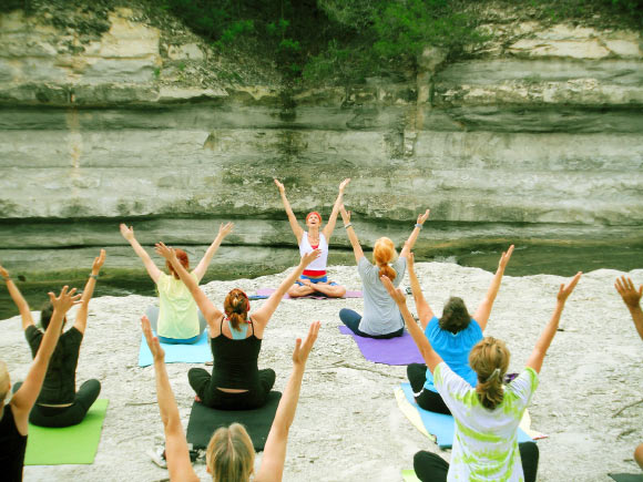 According to the study, participants aged 65 years and older have a greater rate of injury from practicing yoga when compared with other age groups. Image credit: Janeb13.