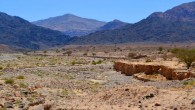 Wadi Faynan, where J.P. Grattan et al found evidence of ancient pollution caused by bead making and/or repeated combustion of copper ores in hot fires. Image credit: University of Waterloo.