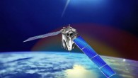 Artist rendition of NASA’s TIMED spacecraft. The satellite is orbiting at 388 miles (625 km) and viewing in the anti-sunward limb direction. Image credit: NASA.