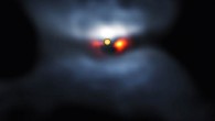 Composite view of L2 Puppis in visible light. Image credit: Kervella et al / CNRS / University of Chile / Observatory of Paris / LESIA / ESO / ALMA.