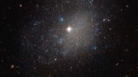 This image shows the spiral galaxy NGC 4707, which lies in the constellation Canes Venatici, about 22 million light-years away. Image credit: NASA / ESA / Hubble.