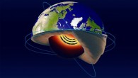 ESA’s Swarm satellites have led the discovery of a jet stream in the liquid iron part of Earth’s core about 1,870 miles beneath the surface. In addition, Swarm data show that this jet stream is speeding up. Image credit: ESA.