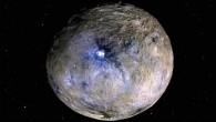 This false-color image shows the dwarf planet Ceres. Image credit: NASA / JPL-Caltech / UCLA / MPS / DLR / IDA.