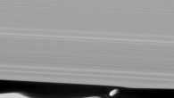 This image was obtained in visible light with the Cassini spacecraft narrow-angle camera on January 16, 2017, at a distance of about 17,000 miles (28,000 km) from Daphnis. Image credit: NASA / JPL-Caltech / Space Science Institute.