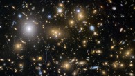 Hubble Frontier Fields view of a distant galaxy cluster. Image credit: NASA / ESA / HST Frontier Fields Team / STScI.