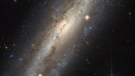 This Hubble image shows the barred spiral galaxy NGC 7640, which lies in the constellation Andromeda, about 38.8 million light-years away. Image credit: NASA / ESA / Hubble.