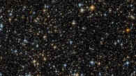 This Hubble image shows a small portion of the southern sky in the constellation of Tucana. Image credit: NASA / ESA / Hubble.