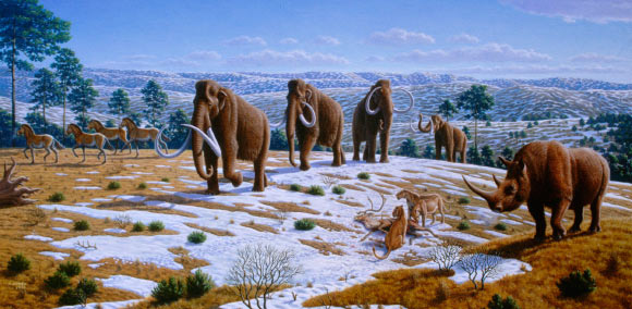 The last glacial period occurred from 110,000 to 11,700 years ago. Image credit: Mauricio Anton.