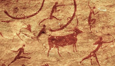 Neolithic rock art in Tassili n’Ajjer National Park, Sahara, Algeria. Image credit: Patrick Gruban, Munich, Germany / CC BY-SA 2.0.