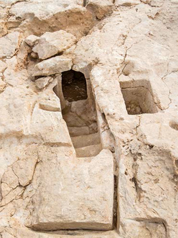Ritual baths. Image credit: Assaf Peretz / Israel Antiquities Authority.