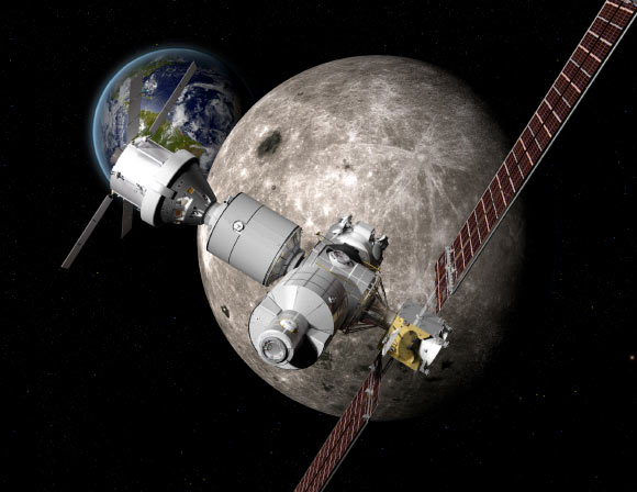 Boeing Deep Space Gateway. Image credit: Boeing Company.