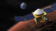 MAVEN is exploring Mars’ upper atmosphere in detail to understand how Mars changed from a wet planet early in its history to the cold, dry world we see today. Image credit: NASA’s Goddard Space Flight Center.