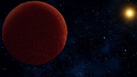 Artist concept of the planetary body 2014 UZ224. Image credit: Alexandra Angelich / NRAO / AUI / NSF.
