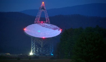 The Robert C. Byrd Green Bank Telescope in Green Bank, West Virginia, the United States. Image credit: Jiuguang Wang / CC BY-SA 2.0.