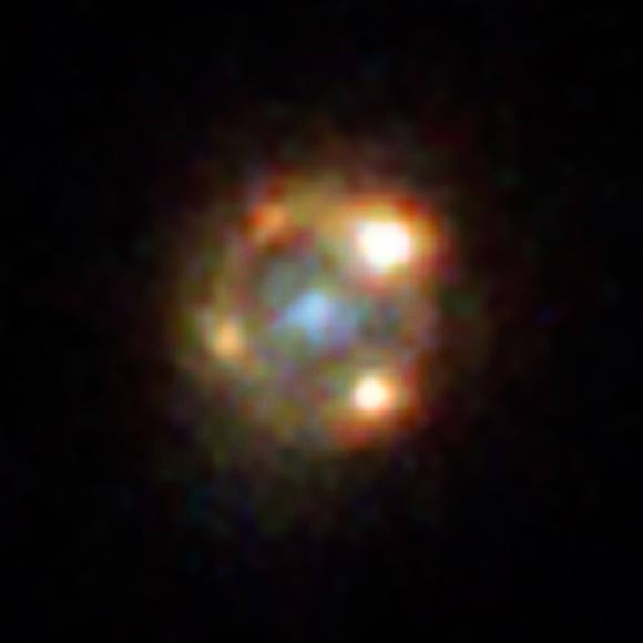 Hubble’s view on iPTF16geu. Image credit: NASA / ESA / Hubble.