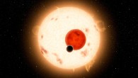 According Lehmer et al, moons around migrant hot Jupiters could hold onto atmospheres for billions of years. Image credit: NASA / JPL-Caltech.