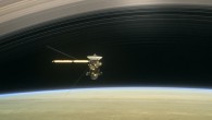 As Cassini made its first-ever dive through the gap between Saturn and its rings on April 26, 2017, its wide-angle camera took a series of rapid-fire images that were used to make this movie sequence. Image credit: NASA / JPL-Caltech.