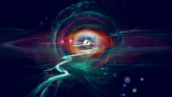 This is an artistic view of the decay of a quantum-mechanical monopole into a Dirac monopole. Image credit: Heikka Valja.