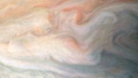 Juno captured this image 6,247 miles (10,053) km from Jupiter’s cloud tops during its close flyby on May 19, 2017. Image credit: NASA / JPL-Caltech / SwRI / MSSS.
