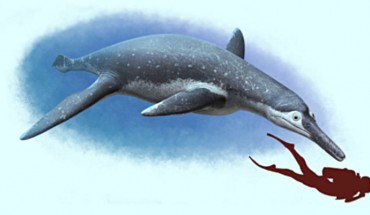 Artist’s reconstruction of Luskhan itilensis. Image credit: Andrey Atuchin.