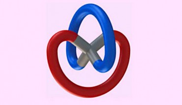 Quasi[1]catenane. Image credit: Steemers et al, doi: 10.1038/ncomms15392.