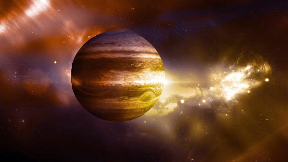 Jupiter is the oldest planet in the Solar System. Image credit: NASA.