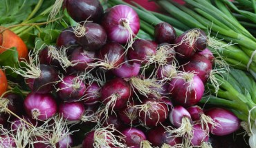 According to Murayyan et al, Ontario-grown red onions have the strongest cancer-fighting power. Image credit: Erika Wittlieb.