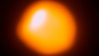 This image from ALMA shows the M2 spectral-type supergiant star Betelgeuse. Image credit: ALMA / ESO / NAOJ / NRAO / E. O’Gorman / P. Kervella.