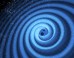 Gravitational waves observed by Laser Interferometer Gravitational-Wave Observatory (LIGO) twin detectors were produced during the final fraction of a second of the merger of two black holes to produce a single, more massive spinning black hole. Image credit: T. Pyle / LIGO.