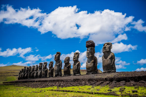 Easter Island, known as Rapa Nui to its earliest inhabitants, is one of the most remote inhabited islands in the world. Image credit: Yerson Retamal.