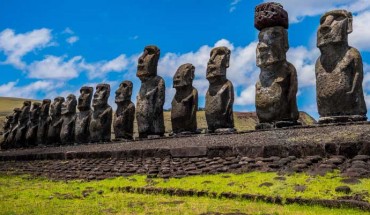 Easter Island, known as Rapa Nui to its earliest inhabitants, is one of the most remote inhabited islands in the world. Image credit: Yerson Retamal.