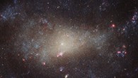 This image, taken with the Wide Field Camera 3 on board the NASA/ESA Hubble Space Telescope, shows the barred spiral galaxy NGC 4242. Image credit: NASA / ESA / Hubble.