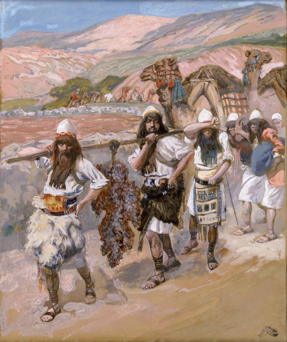 The Grapes of Canaan, c. 1896-1902, by James Jacques Joseph Tissot. Image credit: Jewish Museum, New York.