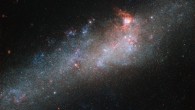 This image from Hubble shows the spiral galaxy NGC 4656. Image credit: NASA / ESA / Hubble.