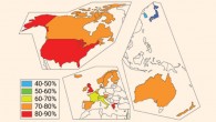 Overfat prevalence categories in 30 of the most developed countries. Image credit: Maffetone et al.