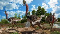 The living scene of Corythoraptor jacobsi. Image credit: Zhao Chuang.