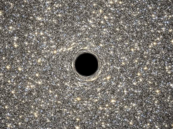 According to Elbert et al, there are probably millions of stellar-remnant black holes in our Milky Way Galaxy -- far more than expected. Image credit: NASA’s Goddard Space Flight Center.