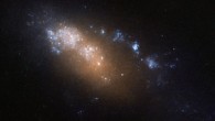 This new image from Hubble shows the dwarf galaxy NGC 178. Image credit: NASA / ESA / Hubble.