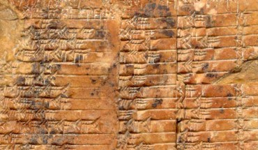 Plimpton 322, a 3,700-year-old Babylonian tablet held in the Rare Book and Manuscript Library at Columbia University in New York.