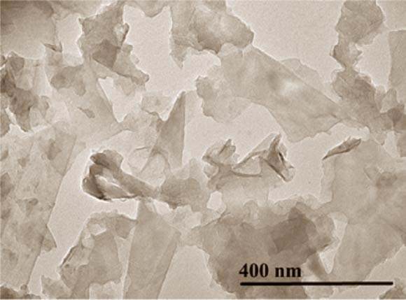 Professor Adamson and co-authors demonstrated the use of an interfacial trapping technique to assemble laterally macroscopic films of pristine graphene that are up to 95% transparent. Image credit: Woltornist et al, doi: 10.1021/nn402371c.
