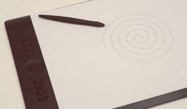 The only equipment needed to run the newly developed diagnostic test is a pen, paper and a digital drawing tablet. Image credit: RMIT University.