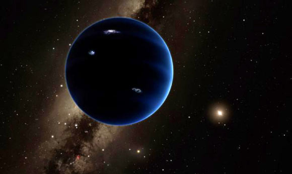 Hypothetical Planet 9. Image credit: R. Hurt, IPAC / Caltech.