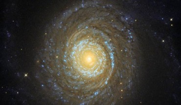 This image shows the spiral galaxy NGC 6753, which lies in the constellation Pavo, about 148 million light-years away. Image credit: NASA / ESA / Hubble / Judy Schmidt.
