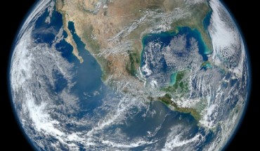 A ‘Blue Marble’ image of the Earth taken from the VIIRS instrument aboard NASA’s Earth-observing satellite Suomi NPP (named in honor of Verner E. Suomi of the University of Wisconsin). This composite image uses a number of swaths of the Earth’s surface taken on January 4, 2012. Image credit: NASA / NOAA / GSFC / Suomi NPP / VIIRS / Norman Kuring.