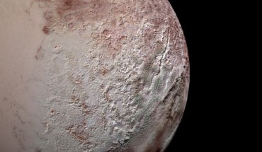 Pluto’s bladed terrain as seen from NASA’s New Horizons spacecraft during its July 2015 flyby. Image credit: NASA / Johns Hopkins University Applied Physics Laboratory / Southwest Research Institute.