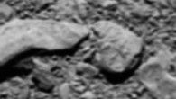 A final image from ESA’s Rosetta spacecraft, shortly before it made a controlled impact onto Comet 67P/Churyumov–Gerasimenko on September 30, 2016, was reconstructed from residual telemetry. The image measures about 1 m across. Image credit: ESA / Rosetta / MPS for OSIRIS Team / UPD / LAM / IAA / SSO / INTA / UPM / DASP / IDA.